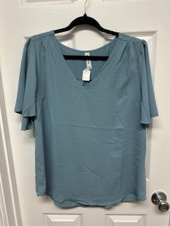 Zenana Teal Shirt