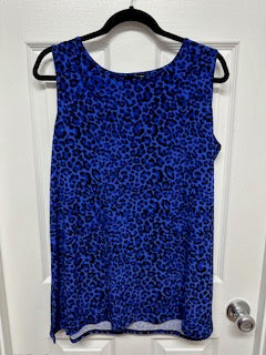 Zenana Royal Blue and Back Top